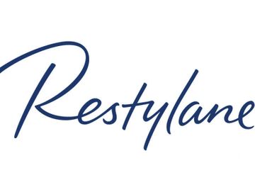 Restylane Word on White Background